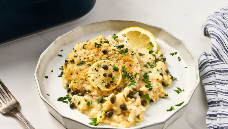 Easy and Delicious Easy Chicken Piccata Orzo Casserole Recipe You Can Make at Home