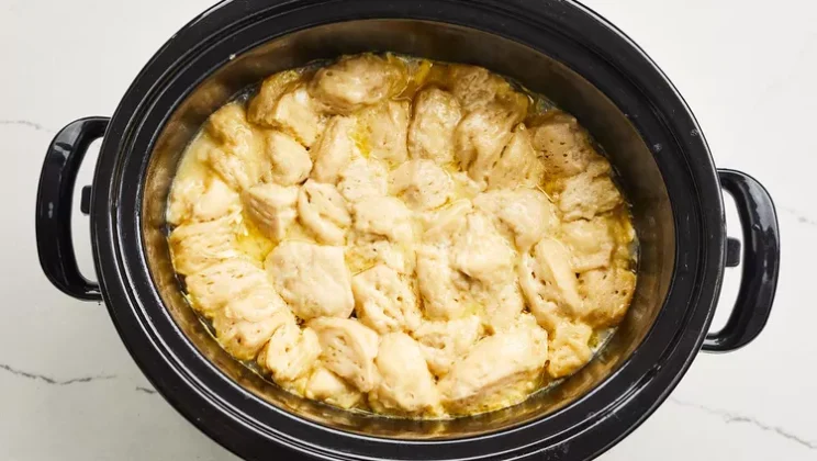 Simple & Affordable Slow Cooker Chicken and Dumplings Recipe