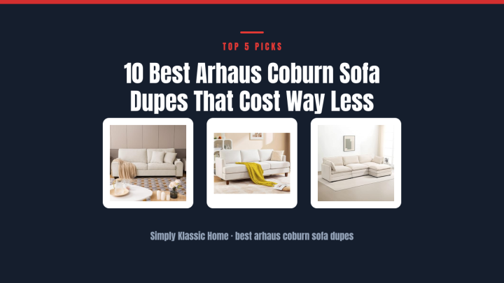 10 Best Arhaus Coburn Sofa Dupes That Cost Way Less