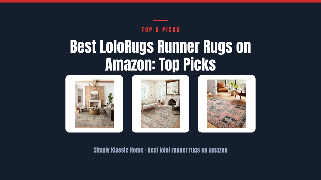 Best LoloRugs Runner Rugs on Amazon: Top Picks