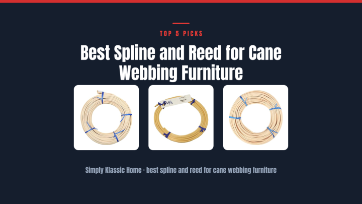 Best Spline and Reed for Cane Webbing Furniture