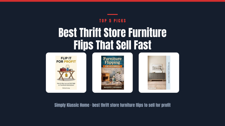 Best Thrift Store Furniture Flips That Sell Fast