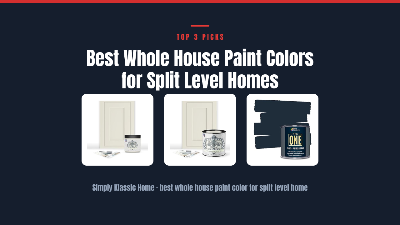 Best Whole House Paint Colors for Split Level Homes