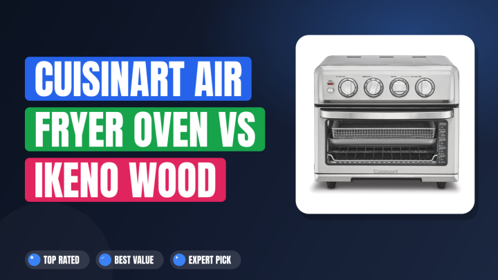 Cuisinart Air Fryer Oven vs IKENO Wood Nightstand: Which Wins?