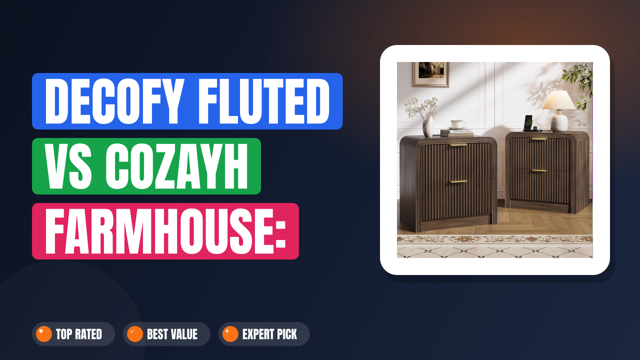 Decofy Fluted vs COZAYH Farmhouse: Which Is Better?