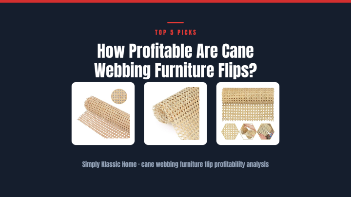 How Profitable Are Cane Webbing Furniture Flips?