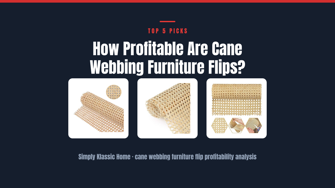 How Profitable Are Cane Webbing Furniture Flips?