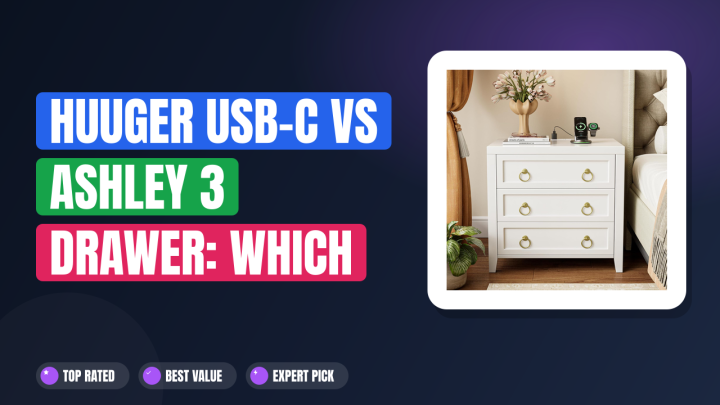 Huuger USB-C vs Ashley 3 Drawer: Which Is Better?