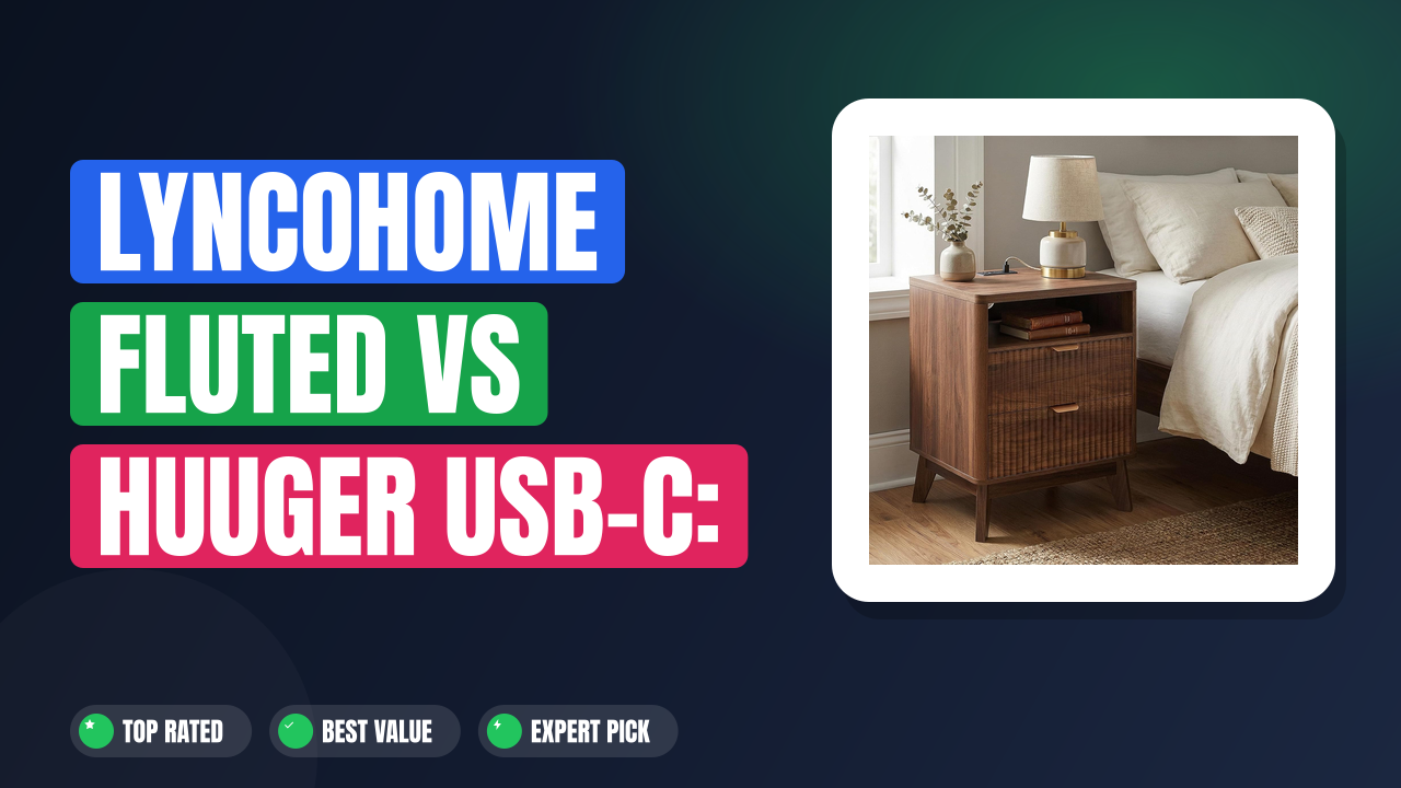 LYNCOHOME Fluted vs Huuger USB-C: Which Is Better?