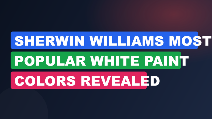 Sherwin Williams Most Popular White Paint Colors Revealed